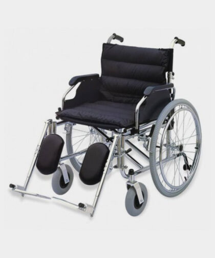 Heavy Duty Wheelchair With Foldable Backrest